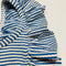 Blue and White Striped Bathers One Piece Swimsuit
