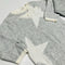 2 x Grey Star Bodysuits Set