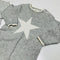 2 x Grey Star Bodysuits Set