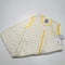 BNWT Baby Kids Sleeping Bag Swaddle Size 00 Yellow Zig Zag 2.5 Tog
