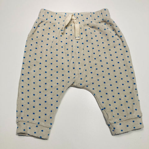 Warm Pants with Blue Dots