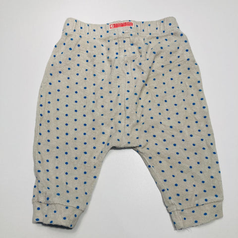 Warm Pants with Blue Dots