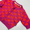 Cute Purple Cardigan with Red Love Hearts from The Kidstore