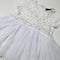 BNWT White Tutu Dress with Star Pattern Bodysuit