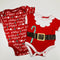 Christmas Short Sleeve Bodysuit Set 