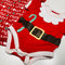 Christmas Short Sleeve Bodysuit Set