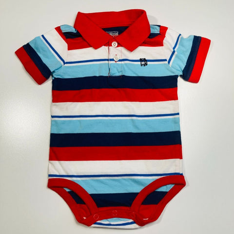 OshKosh Striped Polo Bodysuit