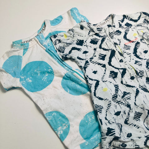 Bundle 2 x Summer Zippy Rompers