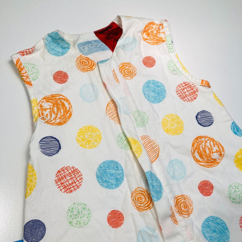 GroBag Circles Print 1.0 Tog