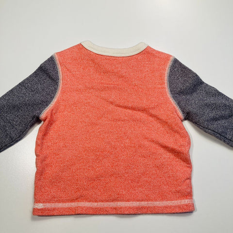 Sweater Red and Navy