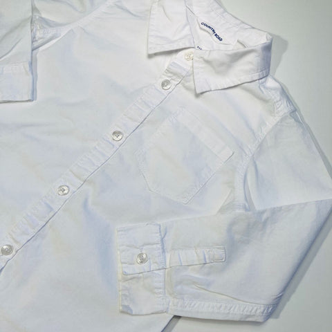 Country Road White Button Up Shirt