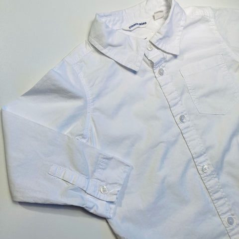 Country Road White Button Up Shirt