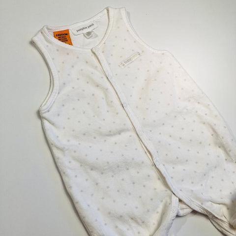 Super Soft Sleeveless Bodysuit Pumpkin Patch